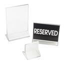 Cal-Mil Classic Standard Tabletop Cardholder, 4 1/4 x 5 1/2 inch -- 24 per case