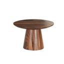 Cal-Mil Sydney Walnut Cake Pedestal, 12 inch Dia. x 7.5 inch Height