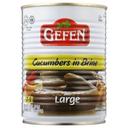 Gefen 7 to 9 Large Cucumbers in Brine, 19 Ounce -- 12 per case