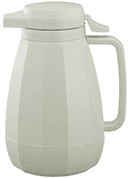 Service Ideas New Generation White Foam Insulated Server, 0.6 Liter Capacity