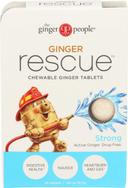 The Ginger People Ginger Rescue Strong Chewable Ginger Tablets, 0.55 Ounce -- 10 per case