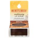 Burts Bees Natural Conditioning Mocha Lip Scrub with Repurposed Coffee Grounds, 0.25 Ounce -- 4 per case