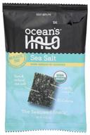 Oceans Halo Sea Salt Seaweed Snacks, 0.14 Ounce -- 20 per case