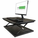 Uncaged Ergonomics Black Steel CHANGEdesk Mini Standing Desk Conversion