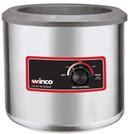 Winco 120 Volt Electric Round Food Warmer, 7 Quart -- 1 set