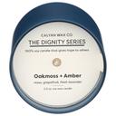 Calyan Wax Co Oakmoss Amber Dignity Series Soy Wax Candle, 5.3 Ounce -- 6 per case