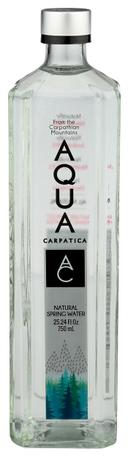 Aqua Carpatica Natural Spring Water, 25.24 Fluid Ounce -- 6 per case