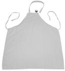 Intedge White Poly/Cotton Adjustable D Ring Apron with 2 Pockets