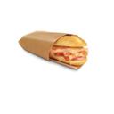 Bagcraft Dubl Shield Insulated Natural Paper Sandwich Wrap, 15 x 16 x 5.13 inch -- 1000 per case