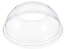 Solo Clear PET Dome Lid with 1.9 inch Hole for Cup -- 1000 per case