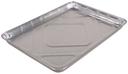 Pactiv Silver Aluminum 1/4 Sheet Cake Pan, 56.20 Ounce Capacity -- 100 per case