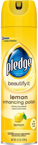 Pledge Polish and Shine Multi-Surface Cleaner, 14.2 Ounce Aerosol -- 6 per case