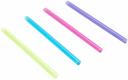 Cell O Core Bar-Pak Assorted Neon Fat Straw, 6 inch -- 3000 per case