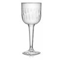 Fineline Settings Flairware Clear Plastic 1 Piece Wine Goblet, 8 Ounce -- 96 per case