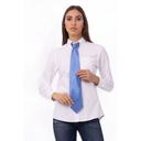 Chef Works Blue Solid Dress Tie for Unisex
