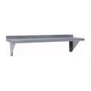 Stainless Steel Wall Shelf, 18 x 132 inch.