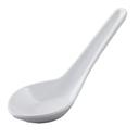 White GET Enterprises inc Hidden Treasures Melamine Soup Spoon, 0.8 Ounce -- 60 per case.