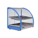 Skyfood Blue 120 Volt Food Warmer Display Case, 18 1/2 inch x 14 3/8 inch x 17 1/2 inch