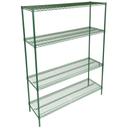 John Boos Green Epoxy Wire Shelf, 14 inch Width x 42 inch Length.