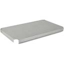 John Boos 16 Gauge Galvanized Lower Shelf Only, 168 x 48 inch.