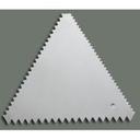 Winco Stainless Steel Triangle Decorating Comb, 4.75 x 3 x 0.04 inch -- 6 per case.