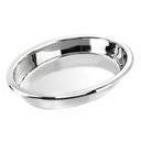 18/10 Stainless Steel Oval Food Pan, 5 Quart Capacity