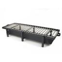 Tempo Black Tower Heater Stand with Grill, 40.0 x 14.0 inch