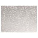 Silver Twine Silicone 16 x 12 inch Placemat, 12 count