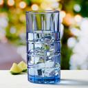 Coastal Blue Cooler Glass