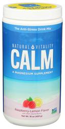 Peter Gillhams Nat Vitality Organic Raspberry Lemon Natural Calm Anti Stress Drink, 16 Ounce