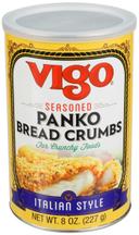 Vigo Seasoned Panko Breadcrumb, 8 Ounce -- 6 per case