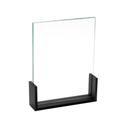 Cal-Mil Black U Frame Table Top Card Holder, 8.5 x 1 x 11 inch