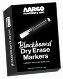 Aarco White Blackboard Dry Erasable Marker, 4 count