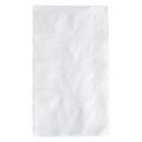 Right Choice White Paper 1/8 Fold 2 Ply Dinner Napkin, 14.2 x 16.5 inch -- 3000 per case.