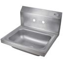 John Boos Stainless Steel Wall Mount Hand Sink, 14 x 10 x 5 inch.