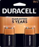 Duracell Personal Power Coppertop Alkaline Battery, 2 count per pack -- 48 per case.