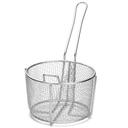 Tablecraft 18/8 Stainless Steel Round Cooking Basket, 8.25 x 8.25 x 5 inch -- 2 per case