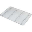Alegacy Chrome Plated Footed Pan Grate, 18 x 10 x 7/8 inch.