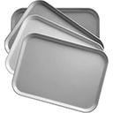 Cambro Lime-ade Rectangular Low Profile Rim Camtray, 4 1/4 x 6 inch -- 12 per case.