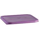 Cambro Allergen Free Purple Square Lid for 6 Quart, 8 Quart Camwear Camsquares Containers -- 6 per case.