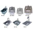 One Compartment Hand Use Drop-in Sink Size : 10 x 14 x 10 inch.