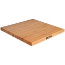 John Boos Tuff Var Finish Square Red Oak Butcher Block Top, 36 x 36 x 1.5 inch.